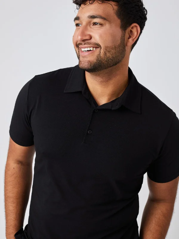 All Black Performance Polo 3-pack