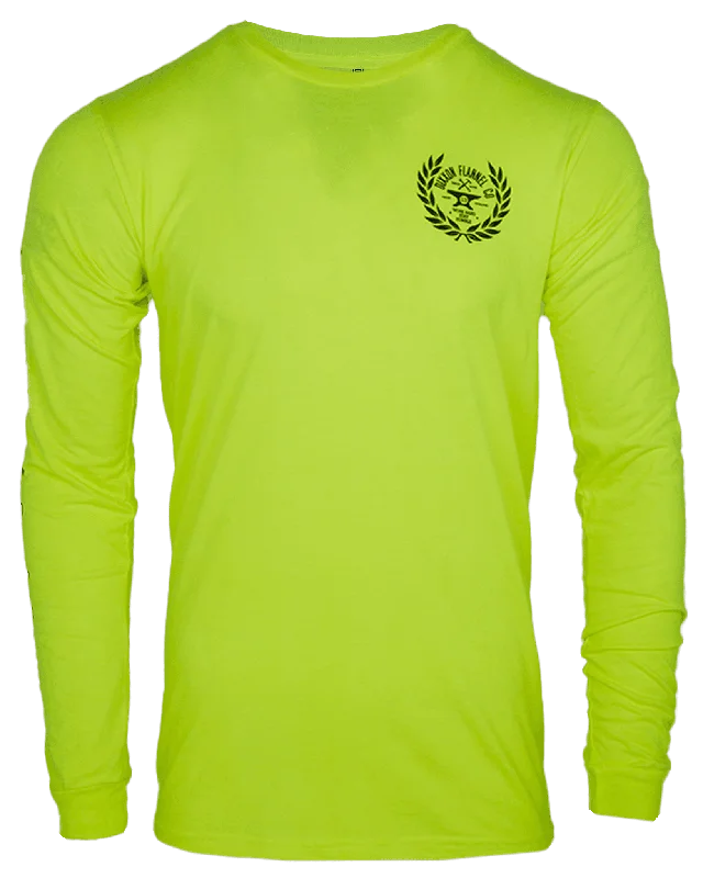 Approved Hi Vis Long Sleeve T-Shirt - Yellow