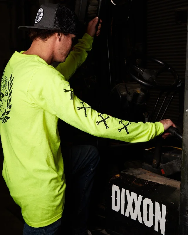 Approved Hi Vis Long Sleeve T-Shirt - Yellow