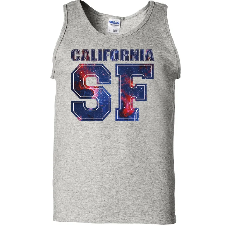 California SF Nebula Asst Colors Tank Top