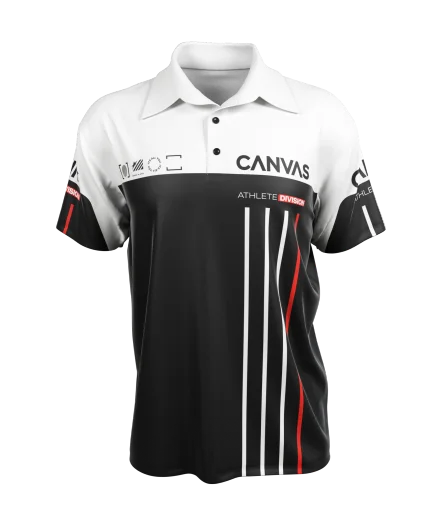 Canvas Athlete Division Polo