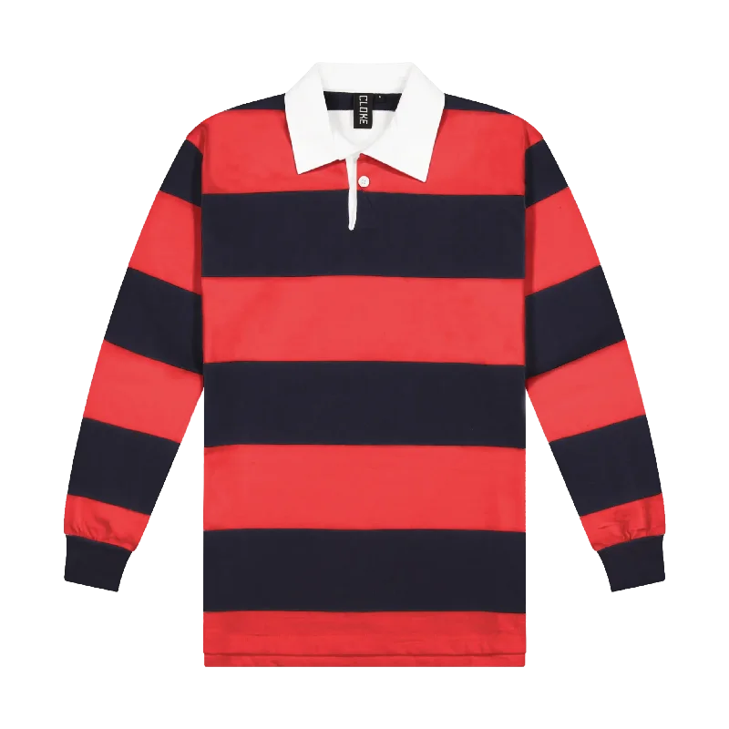 Cloke RJS Unisex Striped Rugby Jersey