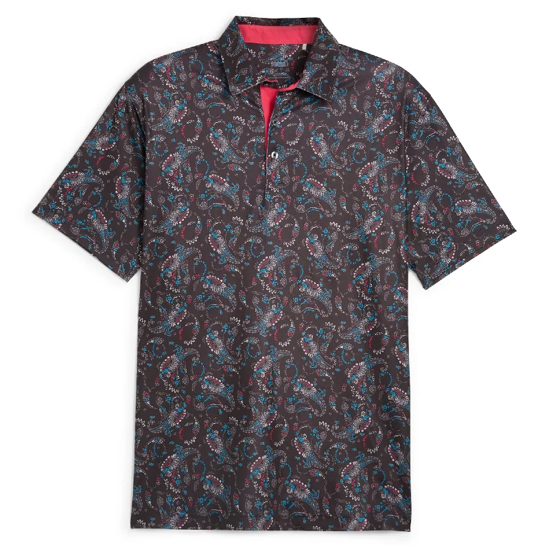 CLOUDSPUN Paisley Golf Polo