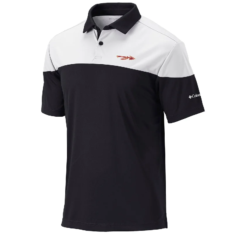 Columbia Men's Spear Logo Best Ball Performance Polo - Black/White