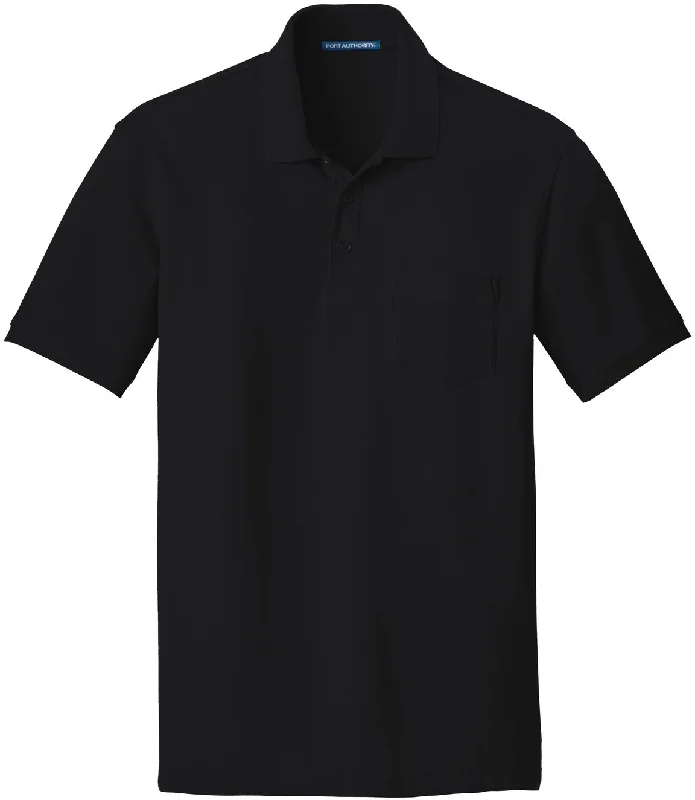 Port Authority Core Classic Pique Pocket Polo