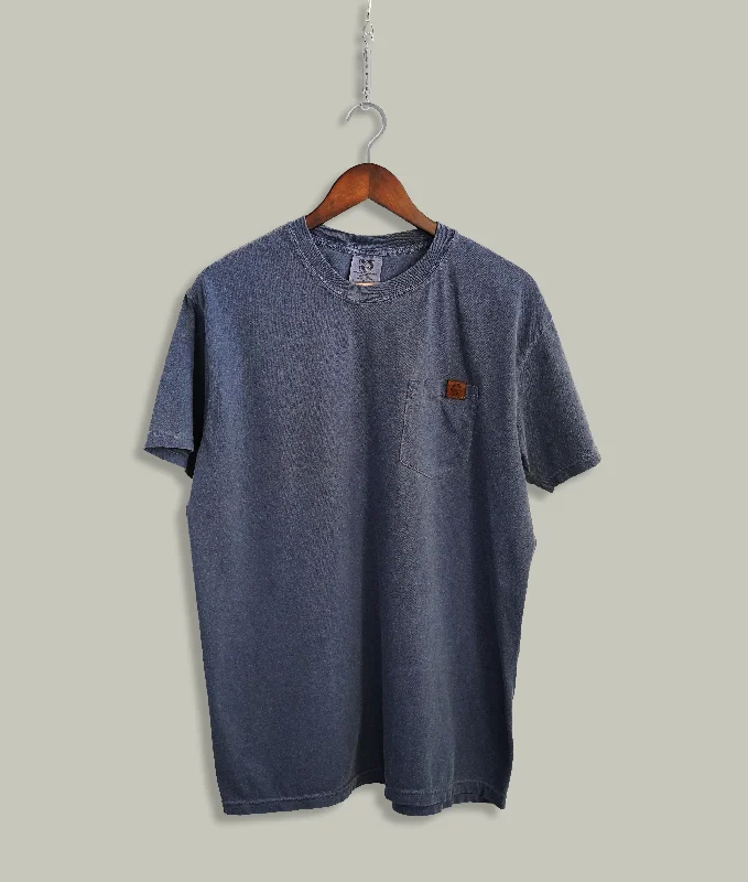 El Vikingo Pocket Tag T-Shirt (Blue)