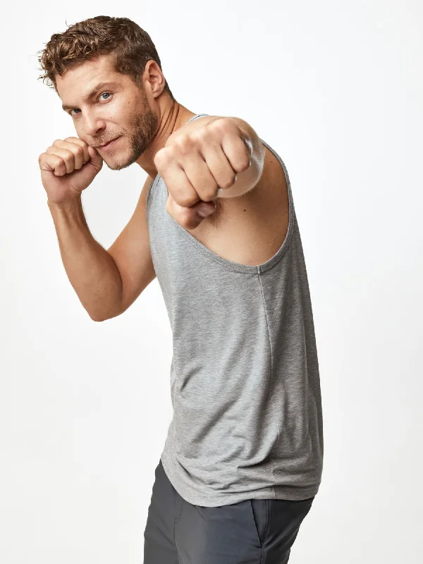 Heather Grey Performance Tank