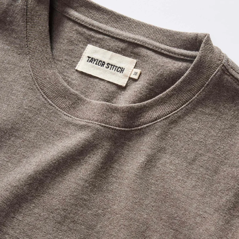 The Heavy Bag Tee in Smoked Olive