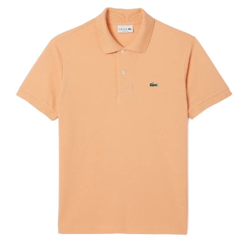 Lacoste Original L.12.12 Petit Piqué Cotton Polo Shirt Light Orange