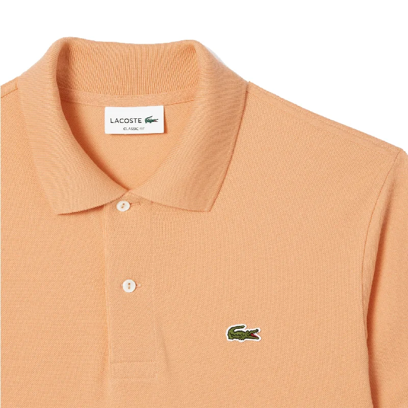 Lacoste Original L.12.12 Petit Piqué Cotton Polo Shirt Light Orange