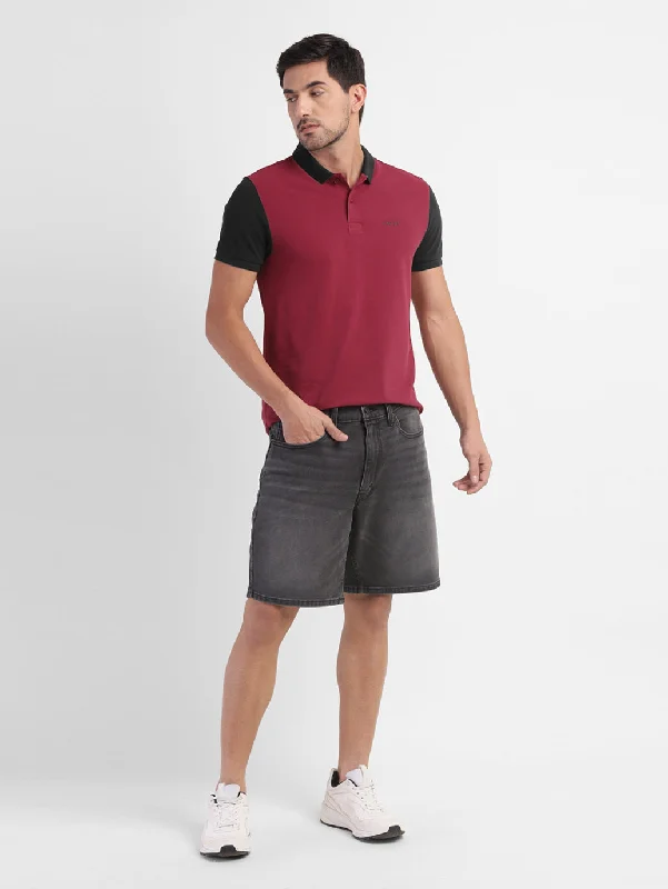 Men's Colorblock Polo T-shirt