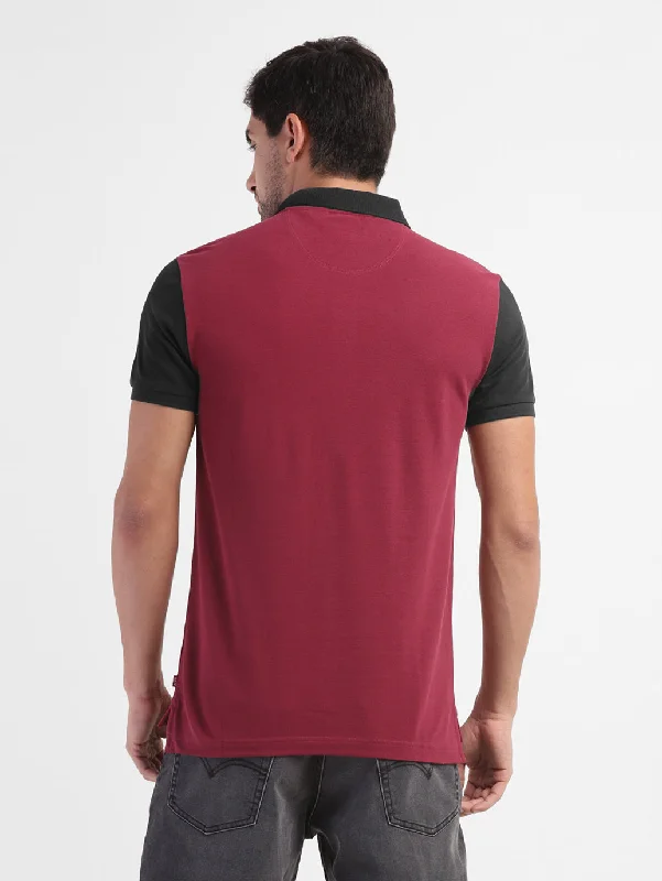 Men's Colorblock Polo T-shirt