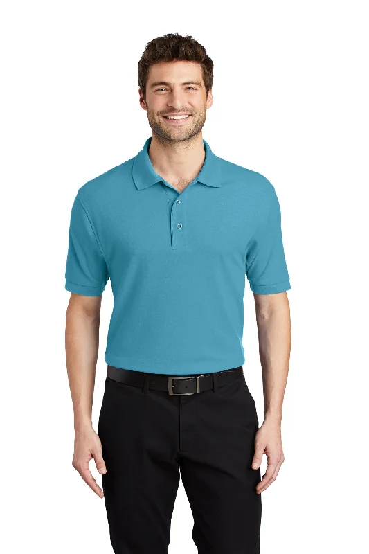 Port Authority K500 Silk Touch Polo - Maui Blue