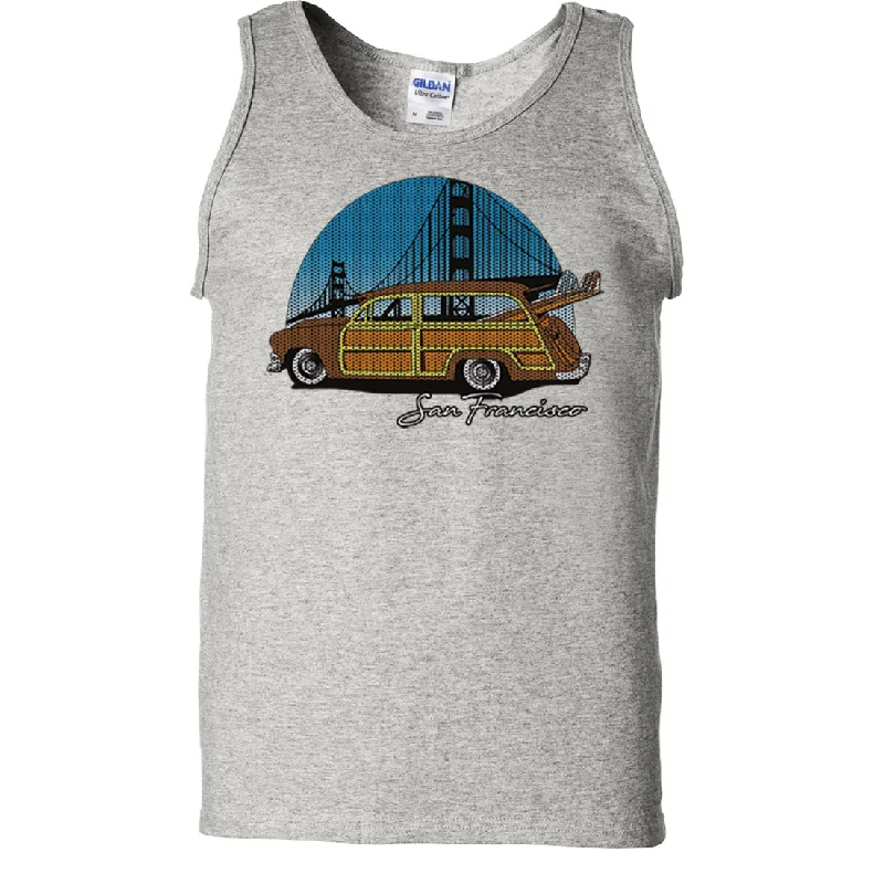 San Francisco Knit Style Woody Asst Colors Tank Top