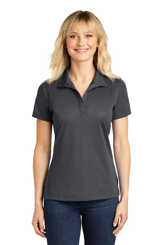 Sport-Tek LST650 Ladies Micropique Sport-Wick Polo - Iron Grey