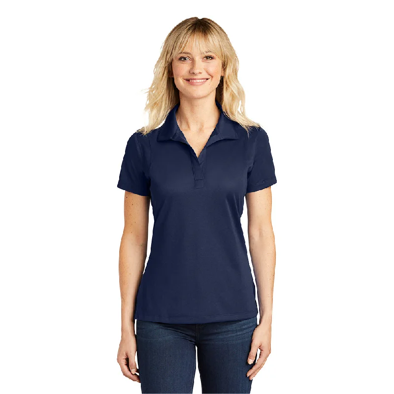 Sport-Tek LST650 Ladies Micropique Sport-Wick Polo - True Navy