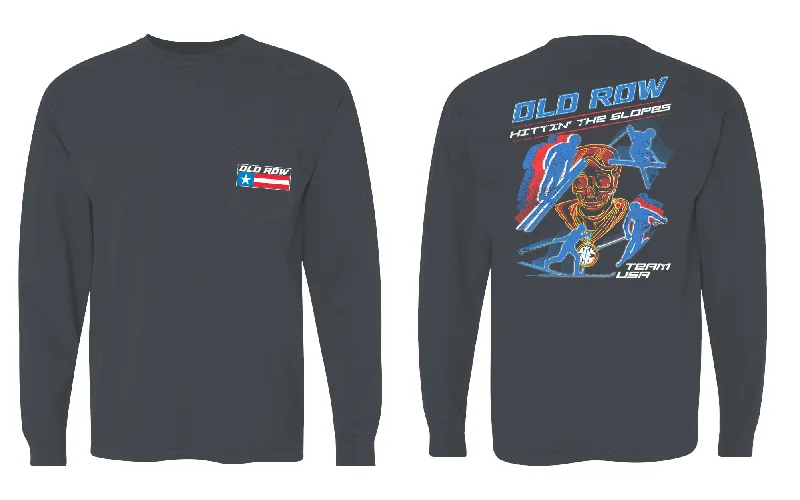 The Winter Games Long Sleeve Pocket Tee