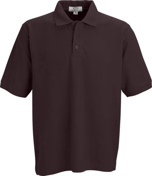 Vantage Soft-Blend Double-Tuck Pique Polo