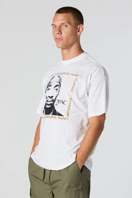 Tupac Til the End of Time Graphic T-Shirt