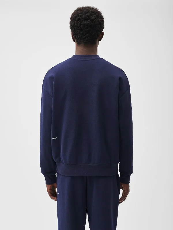 365 Midweight Sweatshirt—navy blue