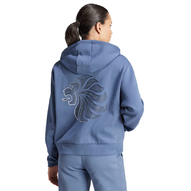 adidas Team GB Women's Village Hoodie Blue