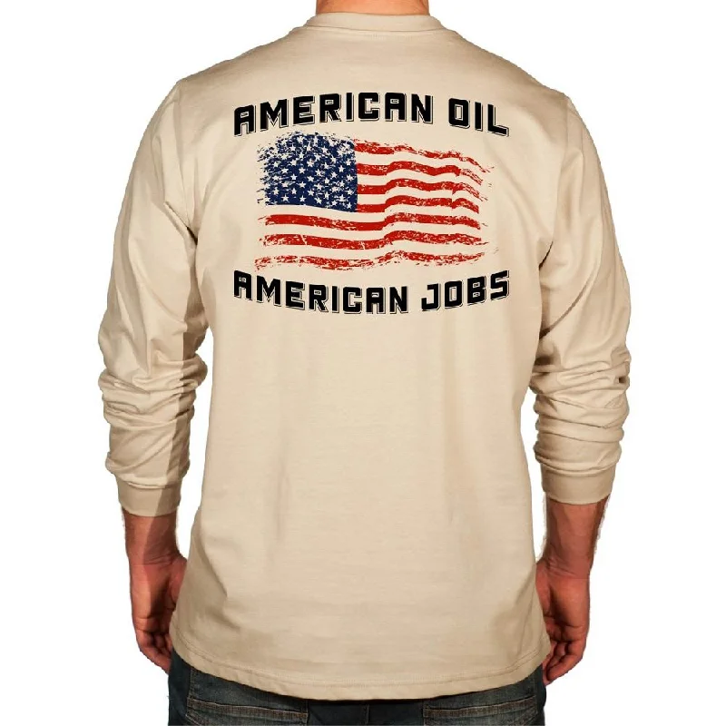 American Oil Graphic Flame Resistant Long Sleeve Shirt