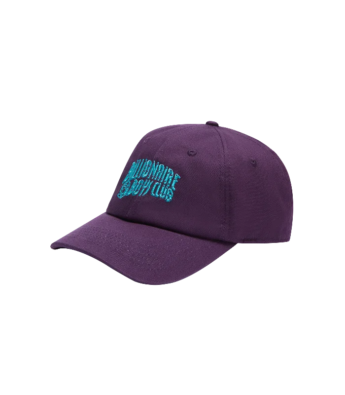 ARCH LOGO CURVED VISOR CAP - GRAPE