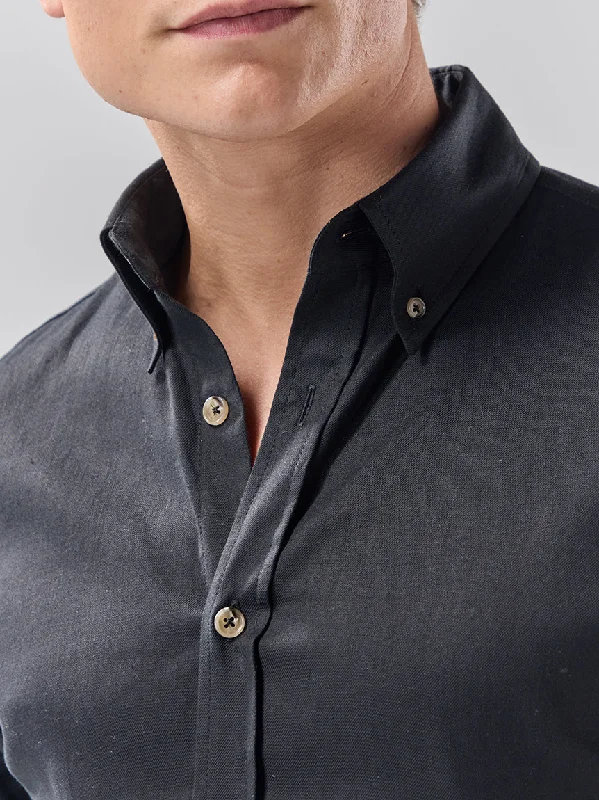 Batch 05 - Mens Black Linen - Shirt