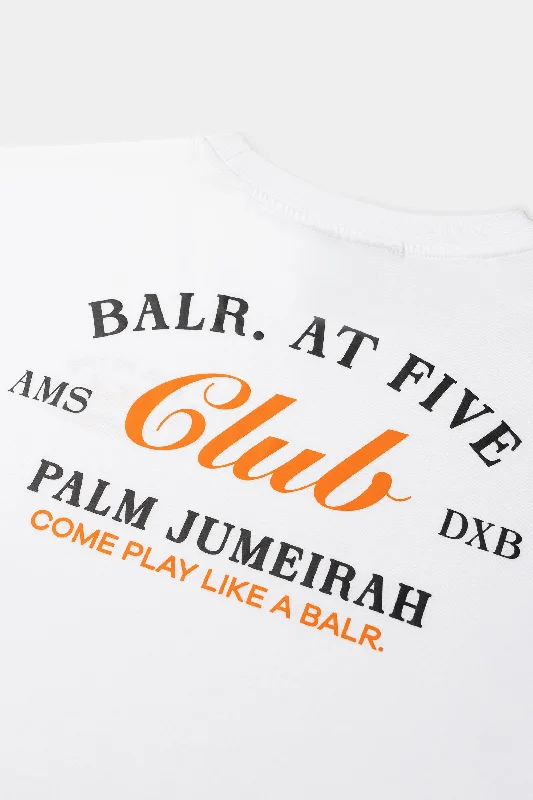 BALR. x FIVE Tee Bright White