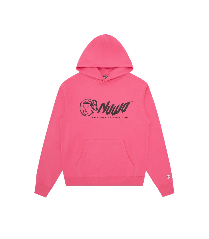 BBC X NUWO OG LOGO POPOVER HOOD - PINK