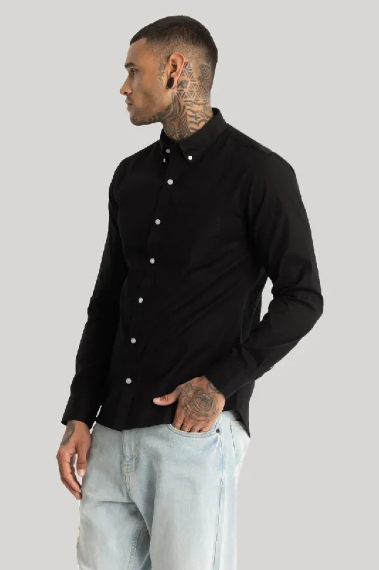 Black Oxford Shirt