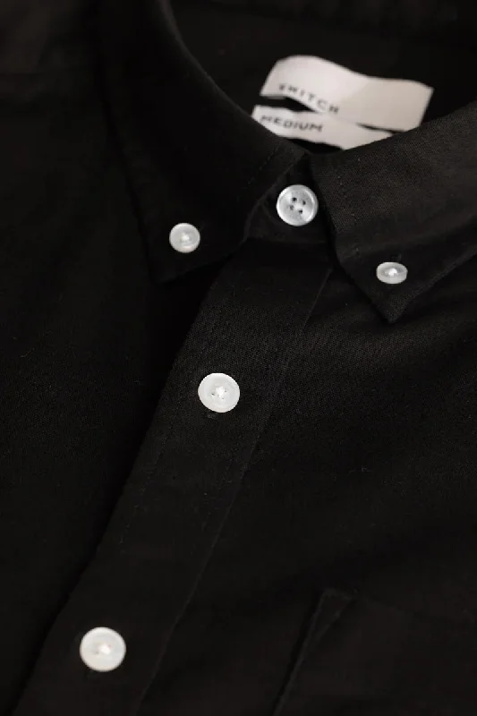 Black Oxford Shirt