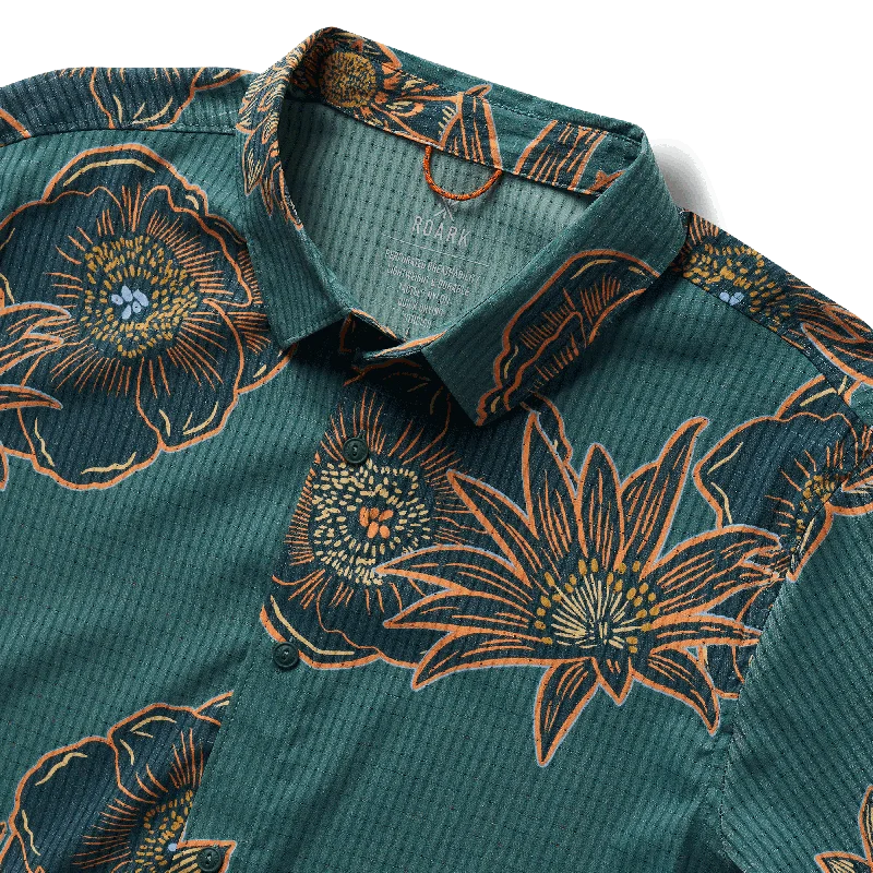 Bless Up Breathable Stretch Shirt - Aurora Flora Tundra