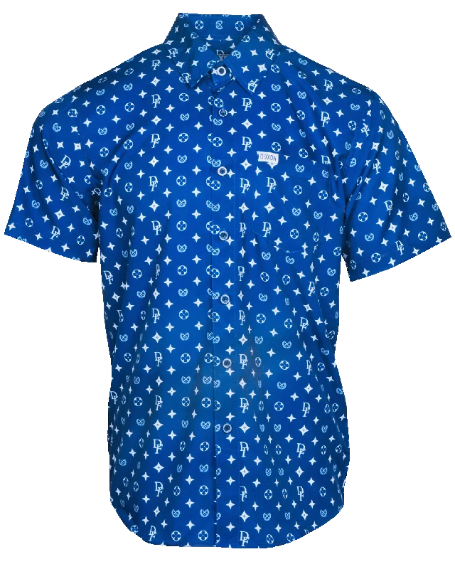 Bougie Short Sleeve - Blue & White