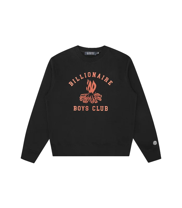 CAMPFIRE CREWNECK - BLACK