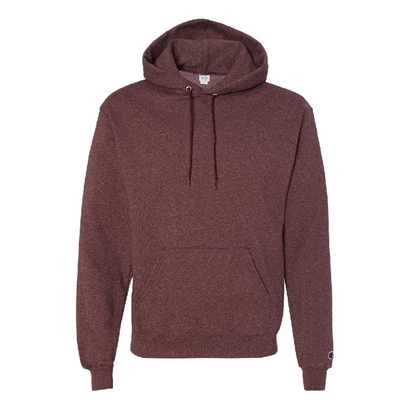 Large / maroon heather