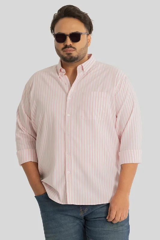 Fortunato Light Pink Stripes Shirt