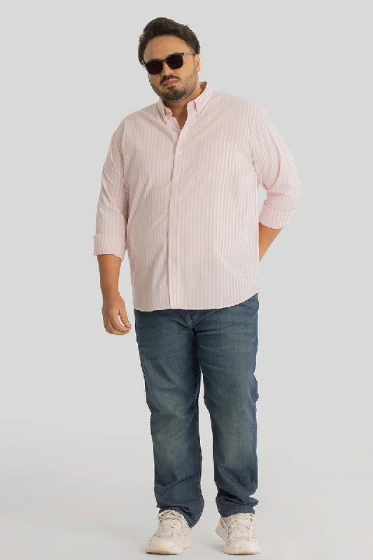 Fortunato Light Pink Stripes Shirt