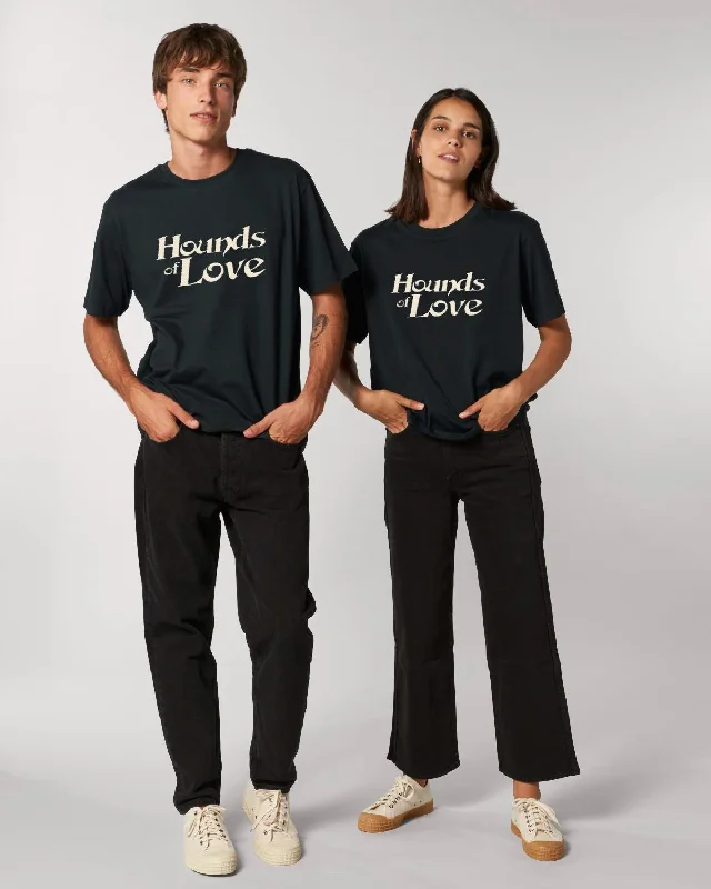 'HOUNDS OF LOVE' EMBROIDERED 100% ORGANIC COTTON UNISEX 'FUSER' T-SHIRT