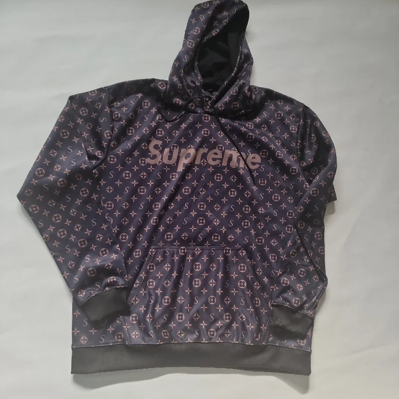 LV supreme all over hoodie