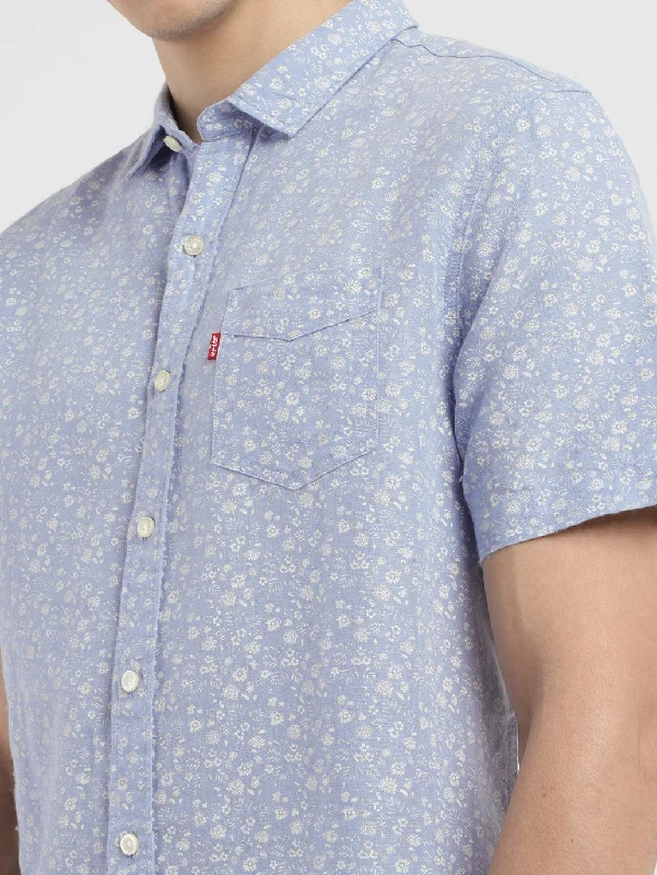 Men's Floral Slim Fit Shirt