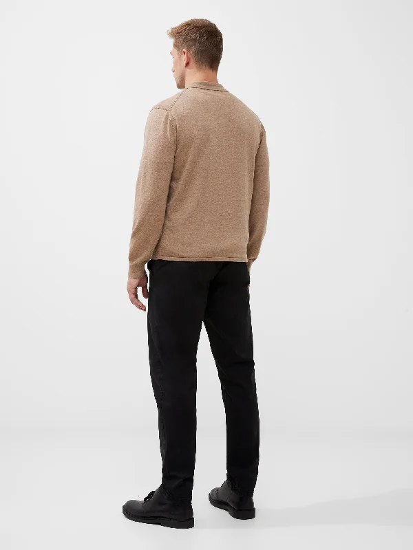 Milano Knitted Zip Through Jumper