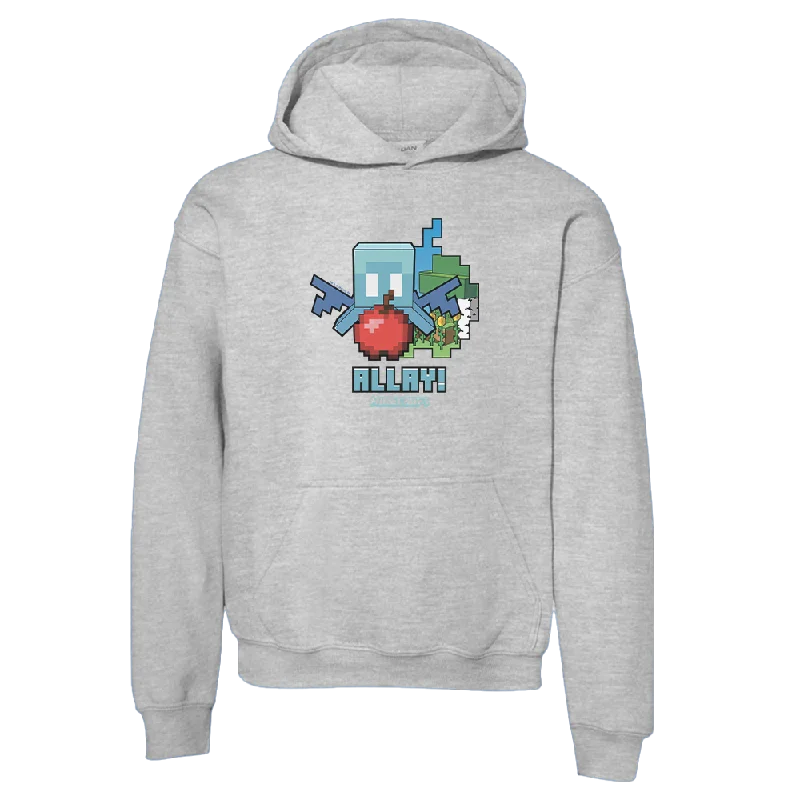 Minecraft Allay Comp Kids Hooded Sweatshirt