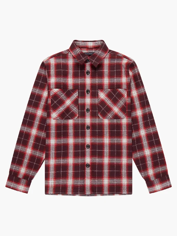 Mist Check Recycled Overshirt