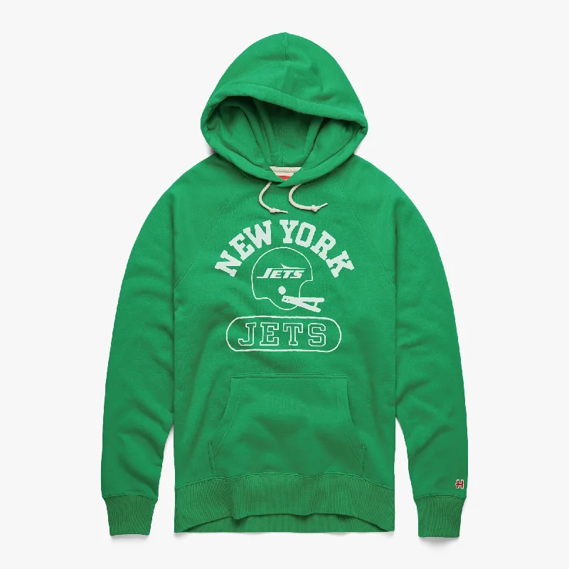 New York Jets Throwback Helmet Hoodie