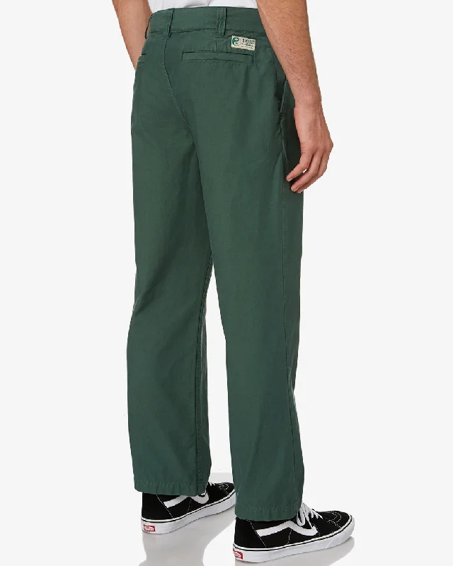 NICO WORK PANT - HUNTER GREEN