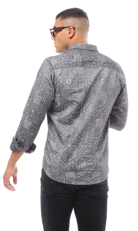 O170426-S23M116-FOB 100% POLYESTER-GREY (MLS)