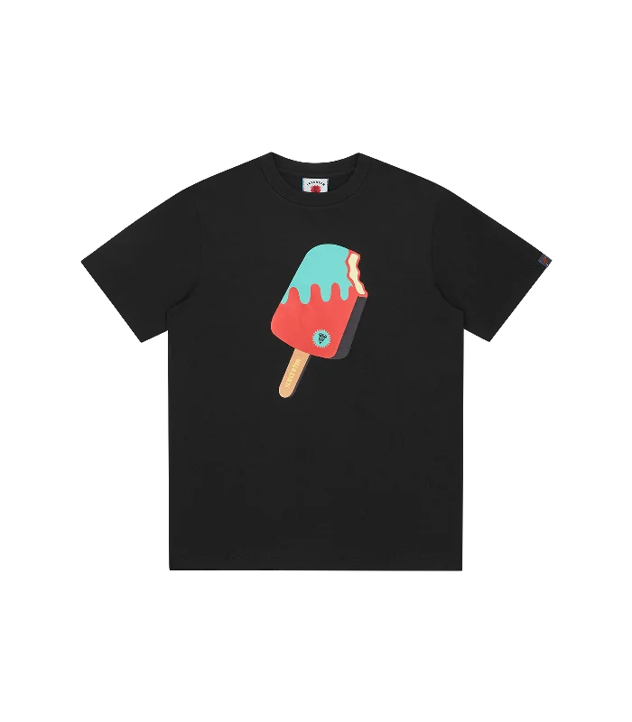 POPSICLE T-SHIRT - BLACK