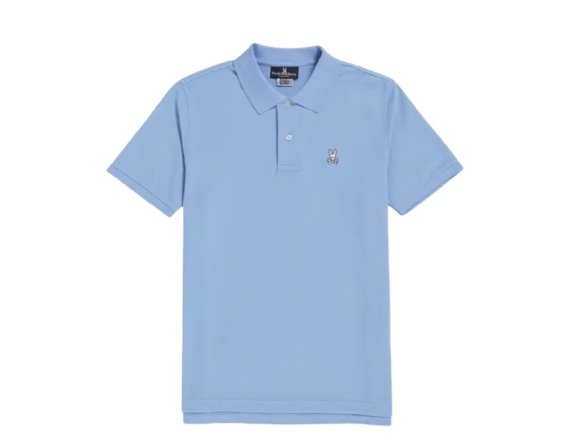 Psycho Bunny Classic Polo Glacial Blue Men's Shirt B6K001R1P-GBLU