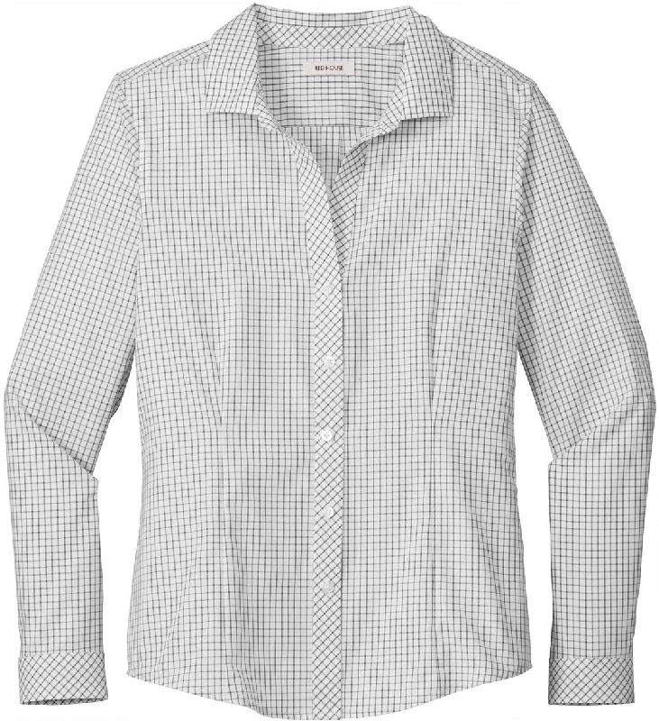 Red House Ladies Open Ground Check Non-Iron Shirt